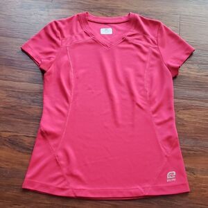 Roadrunner Hot Pink Short Sleeve Athletic Workout Hiking Outdoor Top Size Small